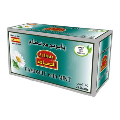 Al Diafa Chamomile With Mint Bags 25 Pieces