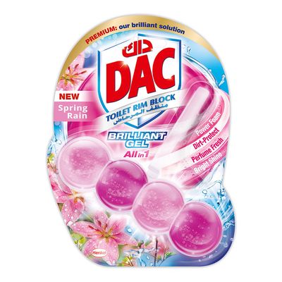 داك منظف المرحاض بريليانت جل رائحة أمطار الربيع 42 جرام