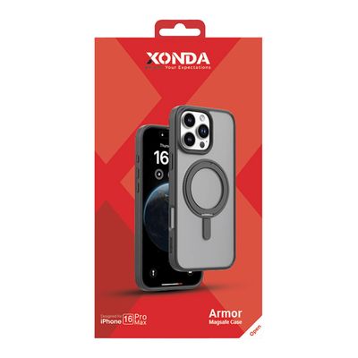 XONDA Armor Magsafe Phone Case Black - iPhone 16 Pro Max