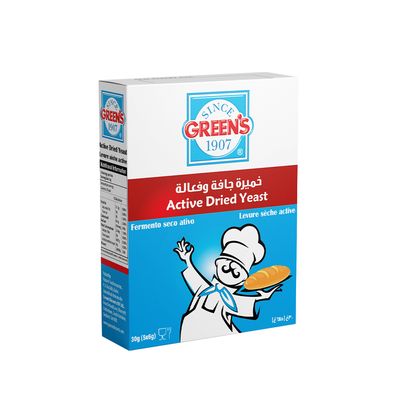 جرينز خميرة جافة وفعالة 6 جرام × 5