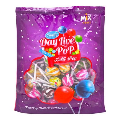 Day Life Pop Lollipop Mix Fruit Flavor - 13g