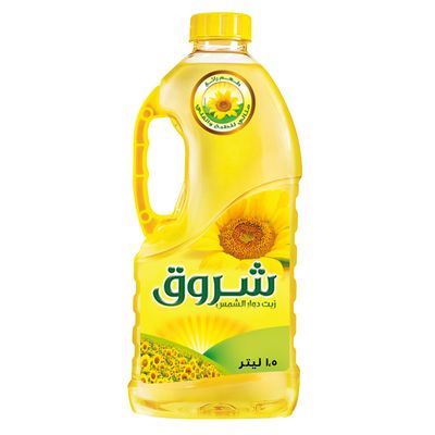 شروق زيت دوار الشمس للطبخ والقلي 1.5 لتر