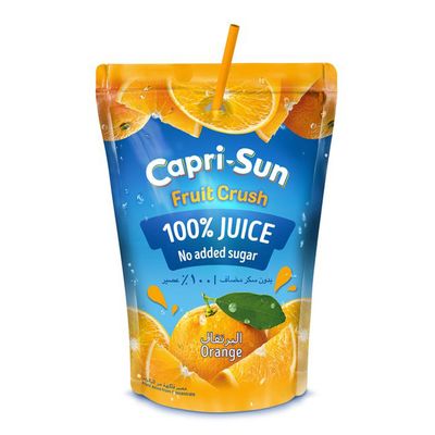 Capri Sun Juice Orange No Added Sugar 200 ML
