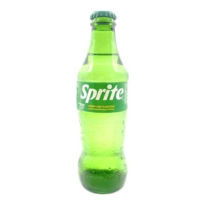 Sprite Soft Drink Lemon lime Falvoured Glass 250 ML