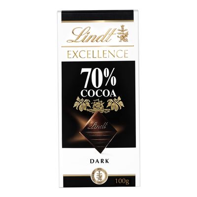 ليندت شوكولاتة داكنة 70% كاكاو 100 جرام