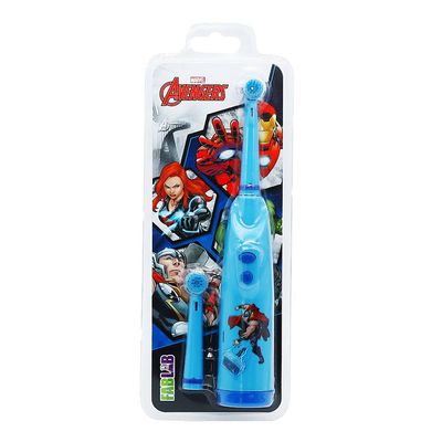 Fab Lab Marvel Soft Electric Toothbrush + Extra Brush - Avengers 