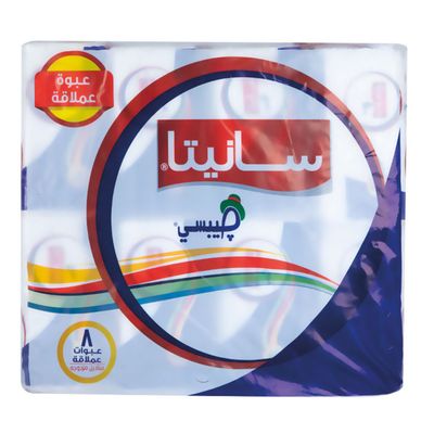 Sanita Gipsy Facial Tissues Giant Pack - 300 Sheets X 8