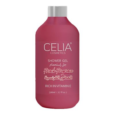 Celia Shower GelL Aker French Fragrance - 500ml