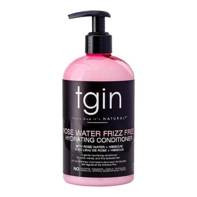 Tgin Conditioner Rosewater Frizz Free Hydrating - 384ml