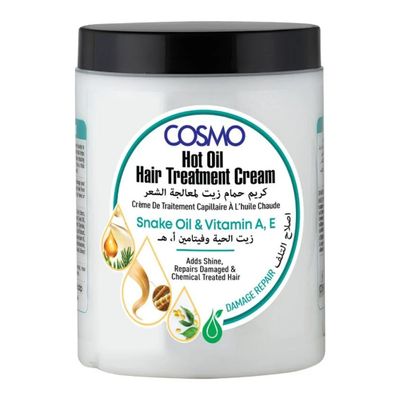 Cosmo Hot Oil Hair Treatment Cream with Snake Oil And Vitamins A & E -1000ml