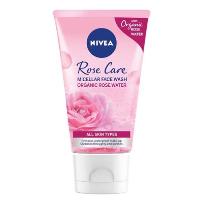 Nivea Face Wash Micellar With Rose Water 150 ML