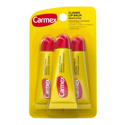 Carmex Carmex Classic Medicated Lip Balm With SPF15 - 3 Pieces