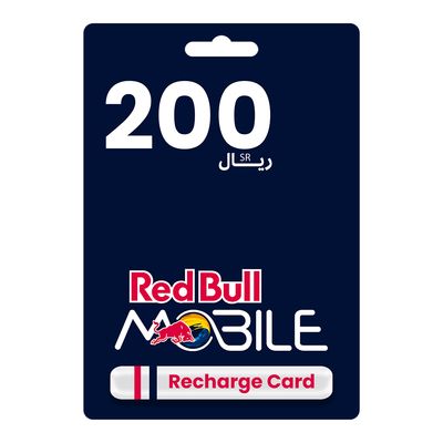 Red Bull Mobile Recharge Card 200 SAR