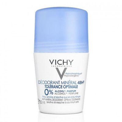 Vichy Mineral Deodorant Roll-On Free Of Aluminum Salts - 50ml