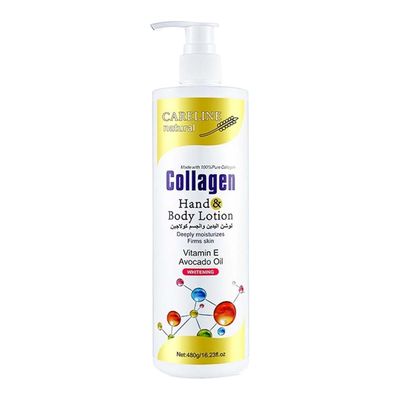 Careline Lotion With Collagen Whitening For Hands And Body 480 G