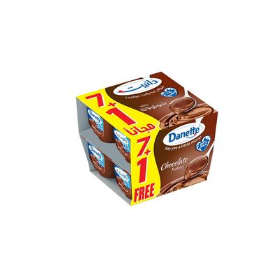 Danette Dessert Chocolate 75 G 7+1 Free