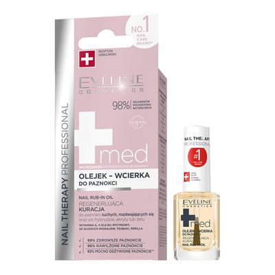 Eveline CosmeticsTreatment NAIL THERAPY PROFESSIONAL  with Castor Oil and Green Tea Seed Extract . 12ML