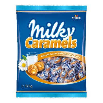 Storck Milky Caramels Caramel Candies Filled With Milk Crème - 325g