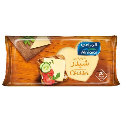 Almarai Cheese Cheddar Slices 400 G