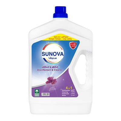 Sunova Disinfectant & Floor Cleaner Lavender Scent 3 L