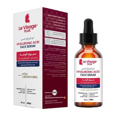 Le Visage Plus Hyaluronic Acid Face Serum Restores Skin Elasticity And Youth - 50ml