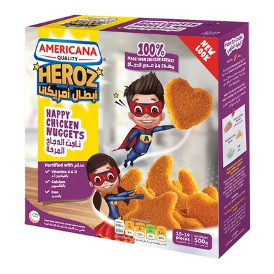 Americana Chicken Nuggets Heroz 400 G