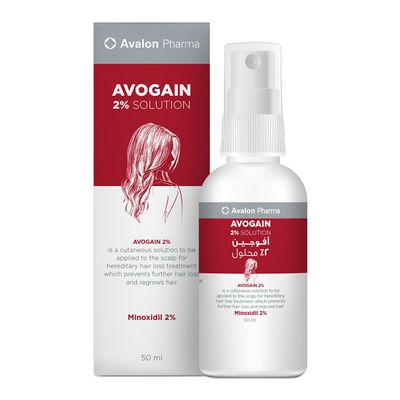 Avalon Avogain 2% Solution For Anti Hair Loss 50 ML