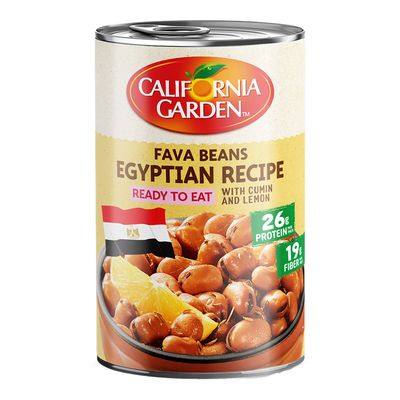 California Gardens Fava Beans Egyptian Recipe Gluten Free 450 G