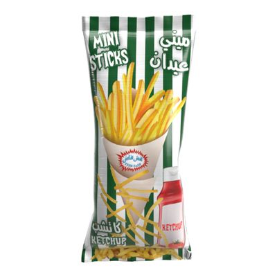 فش فاش عيدان بطاطس ميني بنكهة الكاتشب 12 جرام