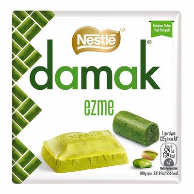 Nestlé Damak Ezme Pistachio Paste Chocolate (Imported) - 55g