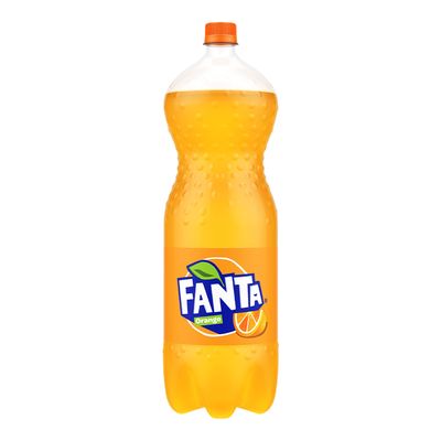 Fanta Soft Drink Orange Flavored 2.2 L