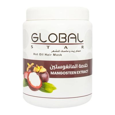 Global Star Hot Oil Hair Mask Mangosteen Extract - 1L