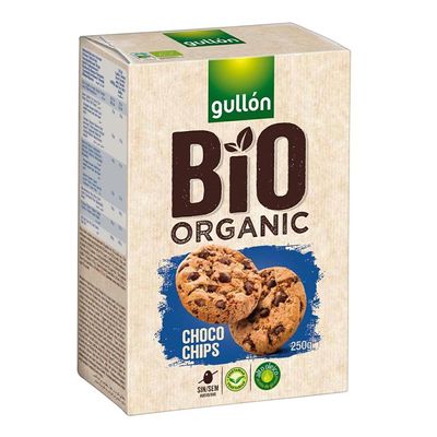 Gullon Cookies With Chocolate Chips Organic 250 G