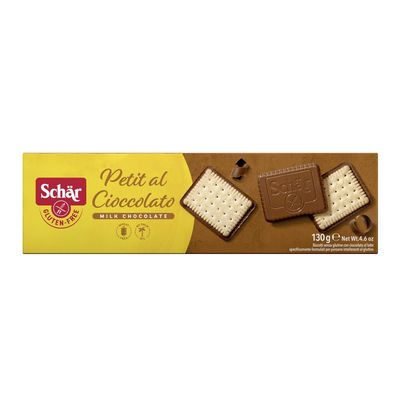 Schar Biscuit Betit With Chocolate Gluten Free 130 G