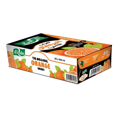 الربيع شراب برتقال كرتون 250 مل × 30