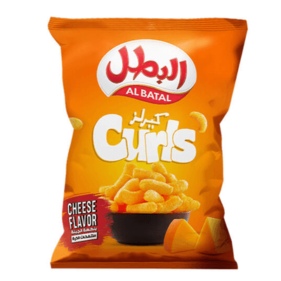Albatal Corn Puffs Curls Cheese Flavor 15 G