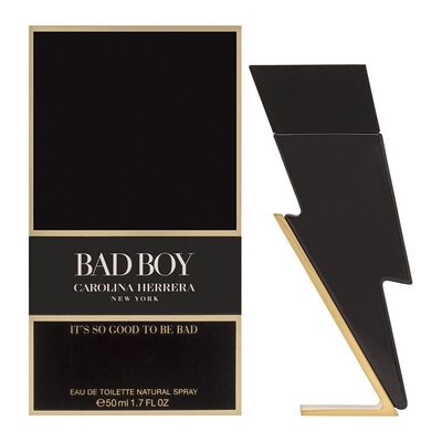 Carolina Herrera Perfume Bad Boy Eau de Toilette for Men - 50ml
