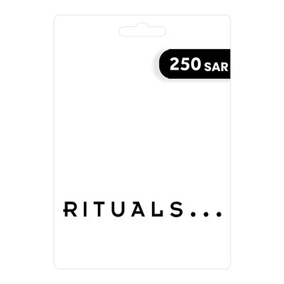 Rituals GiftCard 250 SAR