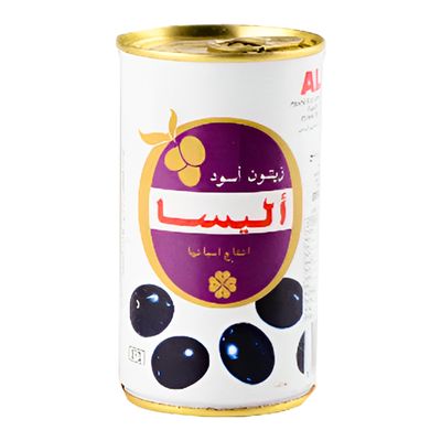 أليسا زيتون أسود 370 جرام