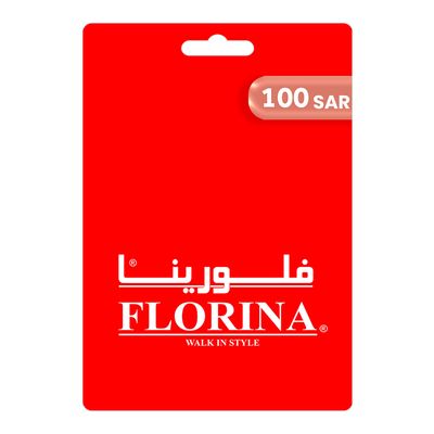 فلورينا بطاقة هدايا 100 ريال
