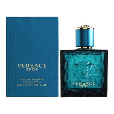 Versace Perfume Eros Eau de Toilette for Men - 50ml