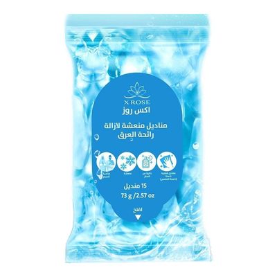 Prreti Refreshing Deodorant Wipes - 15 Wipes