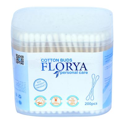 Florya Cotton Buds For Adults 200 Pieces
