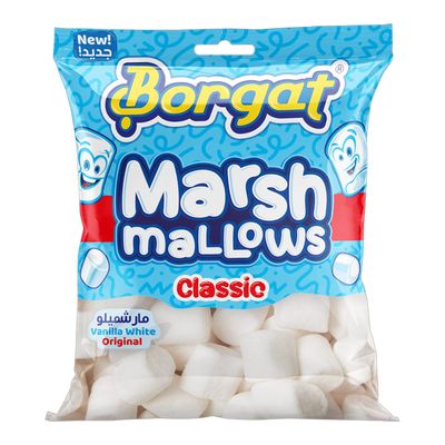 Borgat Marshmallow Classic White Original Vanilla Flavor 150 G