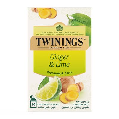 Twinings Herbs Ginger & Lime - 20bags
