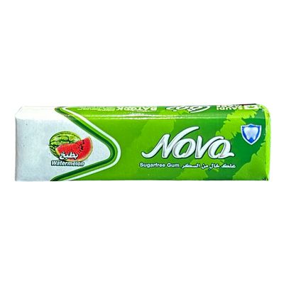 Nova Gum Watermelon Sugar Free 2.3 G × 5