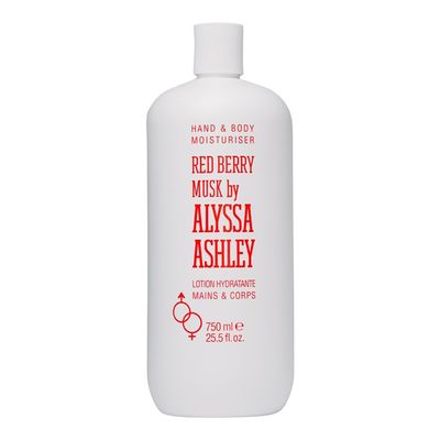 Alyssa Ashley Red Berry Musk Hand And Body Moisturizer Lotion - 750ml