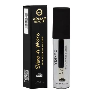  Armaf Beaute Shine-A-More Hydrating Gloss with Vitamin E - Crystal 01