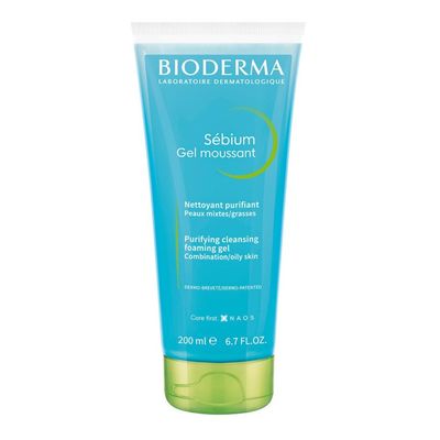 Bioderma Face Wash Gel Sebium For Oily Skin - 200ml
