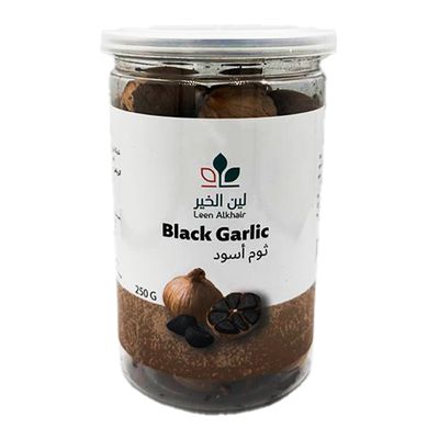 لين الخير ثوم اسود صيني عضوي 250 جرام